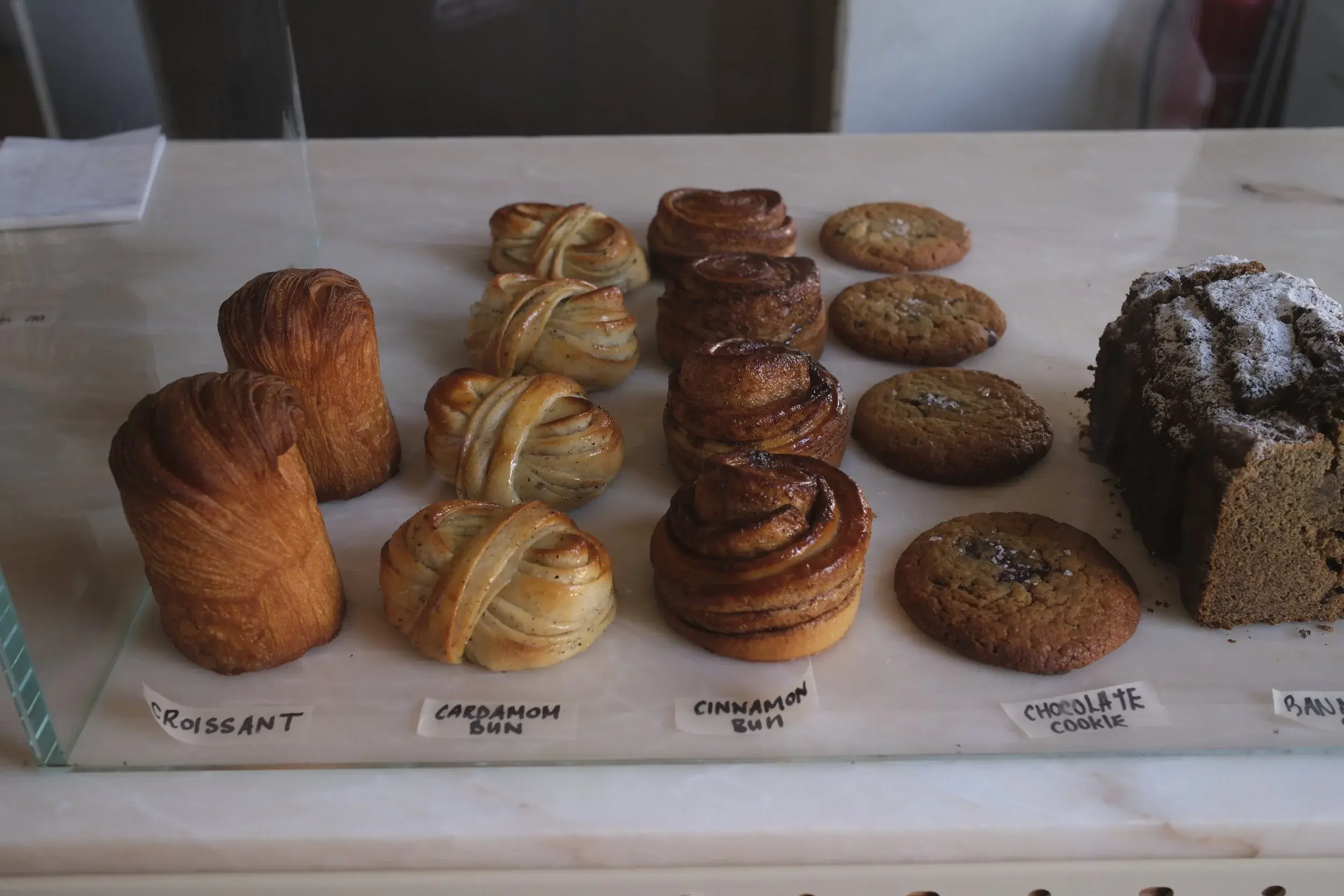 Pastries everywhere