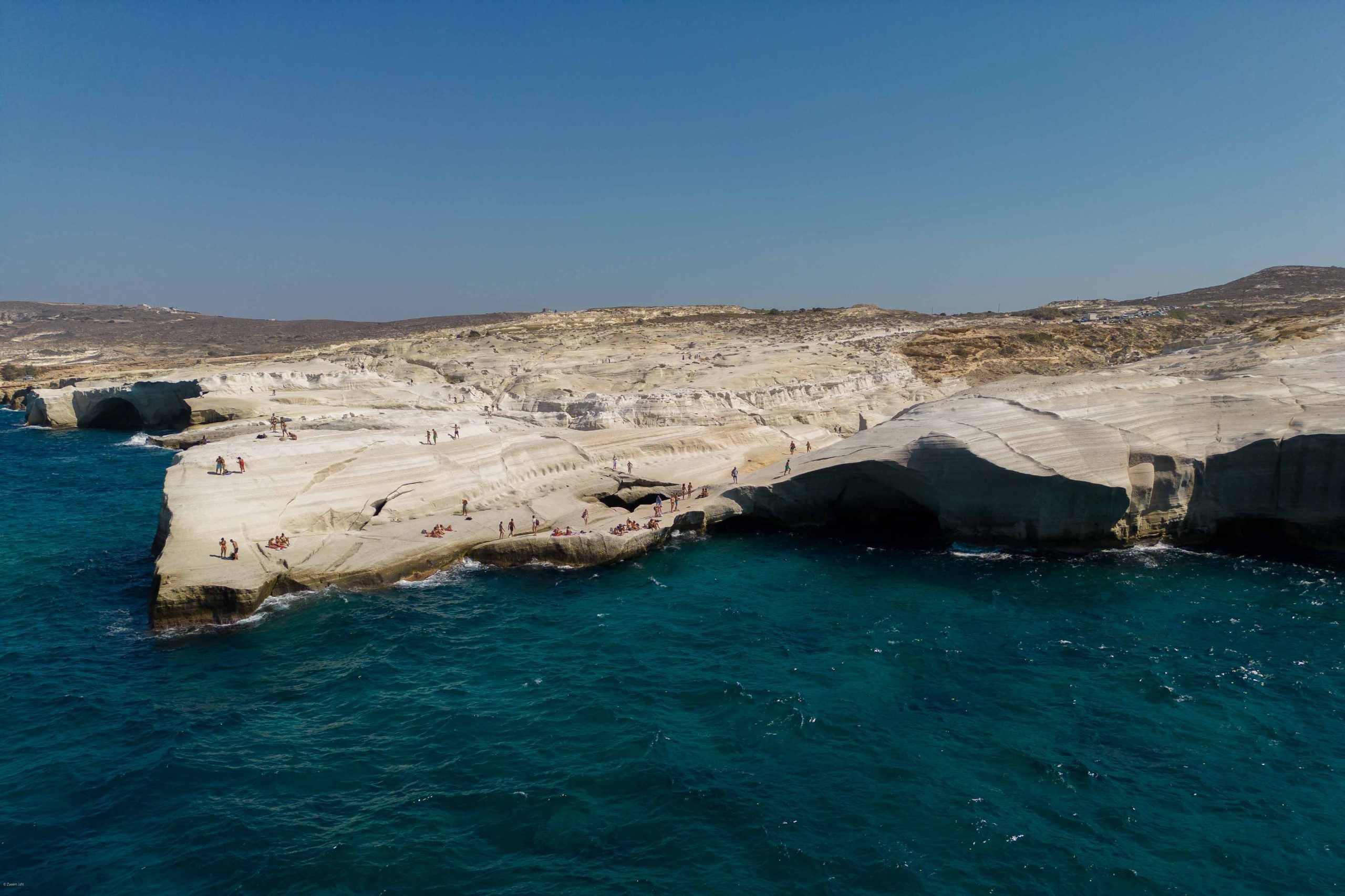 Kleftiko beach from the sea